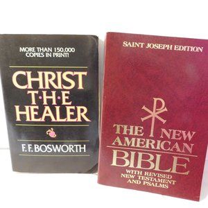 SAINT JOSEPH EDITION OF THE NEW AMERICAN BIBLE and Christ the Healer Books